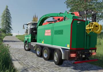 JENZ HEM 821 Chiper Truck version 1.0.0.0 for Farming Simulator 2019 (v1.7.x)