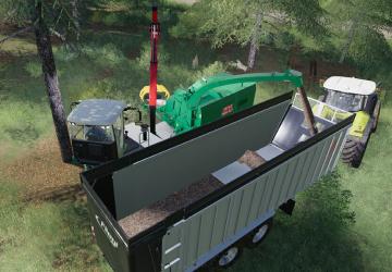 JENZ HEM 821 Chiper Truck version 1.0.0.0 for Farming Simulator 2019 (v1.7.x)