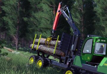 JOHN DEERE 1210G version 1.0 for Farming Simulator 2019 (v1.3.0.1)