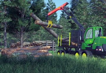 JOHN DEERE 1210G version 1.0 for Farming Simulator 2019 (v1.3.0.1)