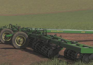 John Deere 200 Cultivator version 1.0.0.0 for Farming Simulator 2019 (v1.7.x)