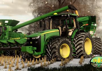 John Deere 2016-2018 8R Series US version 10.01.21 for Farming Simulator 2019 (v1.7.x)