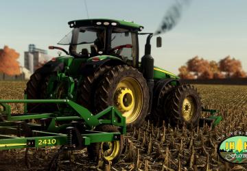 John Deere 2016-2018 8R Series US version 10.01.21 for Farming Simulator 2019 (v1.7.x)