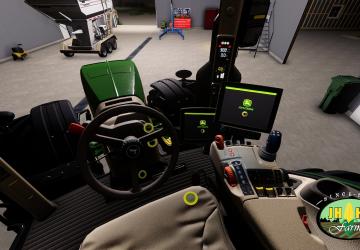 John Deere 2016-2018 8R Series US version 10.01.21 for Farming Simulator 2019 (v1.7.x)