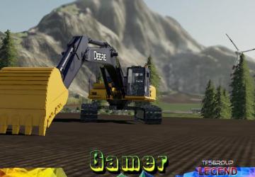 John Deere 210G version 1.5 for Farming Simulator 2019 (v1.5.1.0)