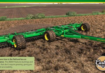 John Deere 2680H High-Performance Disk version 1.0.0.0 for Farming Simulator 2019 (v1.5.x)