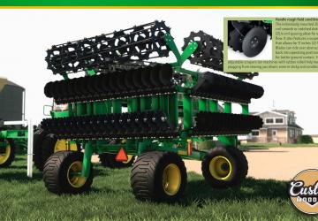John Deere 2680H High-Performance Disk version 1.0.0.0 for Farming Simulator 2019 (v1.5.x)