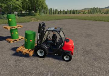 John Deere 500l diesel barrel version 1.0.0.0 for Farming Simulator 2019 (v1.4х)