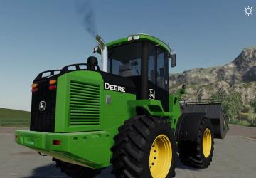 John Deere 524K Wheel Loader & Shovel version 1.0.0.0 for Farming Simulator 2019 (v1.5.х)