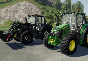 John Deere 6M Series 2020 version 1.2 for Farming Simulator 2019