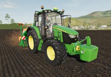 John Deere 6M Series version 1.0.0.1 for Farming Simulator 2019 (v1.6.0.0)