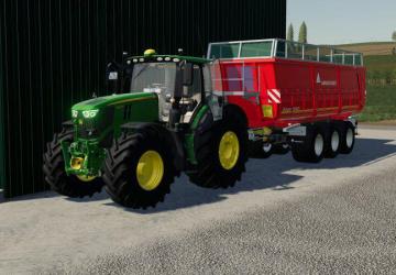 John Deere 6R by AgrardesignGroup version 3.5 for Farming Simulator 2019 (v1.5.1.0)