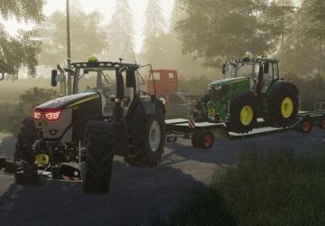 John Deere 6R by AgrardesignGroup version 3.5 for Farming Simulator 2019 (v1.5.1.0)