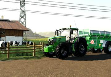 John Deere 6r Series version 2.2.0.0 for Farming Simulator 2019