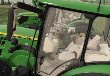 John Deere 6R Series version 1.0.0.0 for Farming Simulator 2019 (v1.5.х)