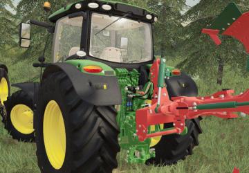 John Deere 6R Series version 1.0.0.0 for Farming Simulator 2019 (v1.5.х)