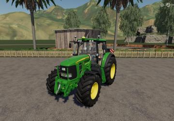 John Deere 7030 Tirepresure version 1.0 for Farming Simulator 2019 (v1.6.0.0)