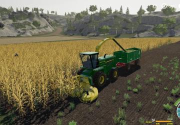 JOHN DEERE 7400 SET version 1.0 for Farming Simulator 2019 (v1.3.0.1)