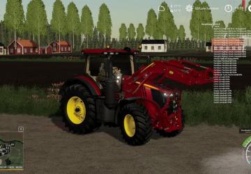 John Deere 7R version 1.0.0.0 for Farming Simulator 2019 (v1.4х)