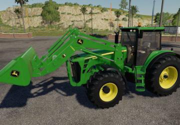 John Deere 8130 - 8530 version 1.0.0.0 for Farming Simulator 2019 (v1.3.х)