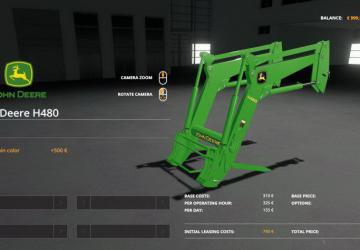John Deere 8130 - 8530 version 1.0.0.0 for Farming Simulator 2019 (v1.3.х)