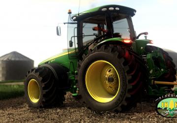 John Deere 8R (2009-2011) Series US version 2.0.0.0 for Farming Simulator 2019 (v1.7.x)