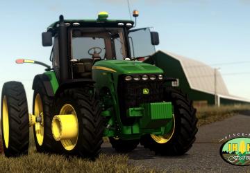 John Deere 8R (2009-2011) Series US version 2.0.0.0 for Farming Simulator 2019 (v1.7.x)