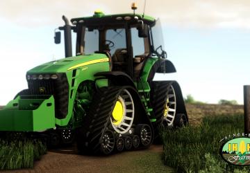 John Deere 8R (2009-2011) Series US version 2.0.0.0 for Farming Simulator 2019 (v1.7.x)