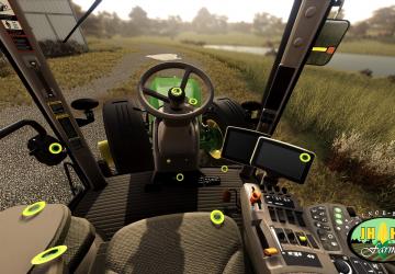 John Deere 8R (2009-2011) Series US version 2.0.0.0 for Farming Simulator 2019 (v1.7.x)