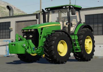 John Deere 8R 2009 version 1.0.0.0 for Farming Simulator 2019 (v1.5.x)
