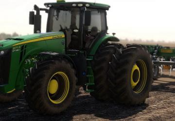 John Deere 8R BR version 2.0 for Farming Simulator 2019 (v1.3.х)