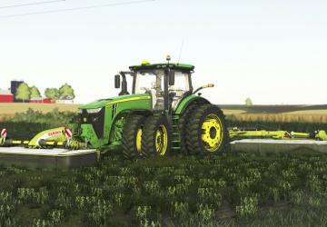 John Deere 8R US Series version 2.0.0.1 for Farming Simulator 2019 (v1.6.x)