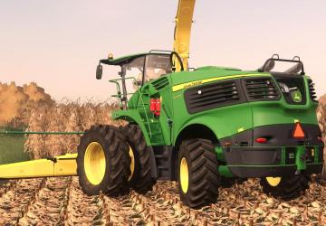 John Deere 9000 US Forage Harvestor version 1.0.0.0 for Farming Simulator 2019 (v1.5.х)