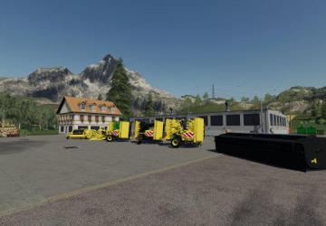 John Deere 9000i Pack version 1.0.0.0 for Farming Simulator 2019 (v1.6.0.0)