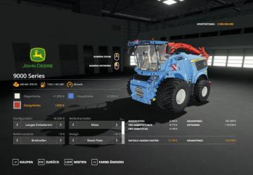 John Deere 9000i Pack version 1.0.0.0 for Farming Simulator 2019 (v1.6.0.0)