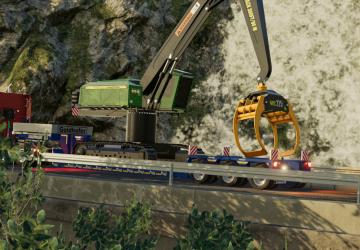 John Deere 953MH Mill Loader version 1.0.0.0 for Farming Simulator 2019 (v1.4х)
