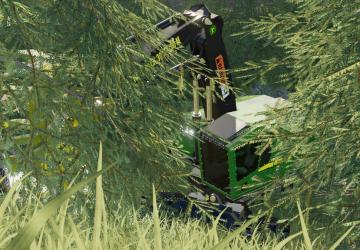John Deere 959M Feller Buncher version 1.0.1.0 for Farming Simulator 2019 (v1.4х)
