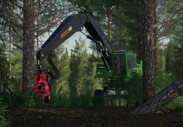 John Deere 959MH Tracked Harvester version 2.0 for Farming Simulator 2019 (v1.6.0.0)