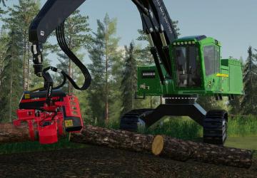 John Deere 959MH Tracked Harvester version 2.0 for Farming Simulator 2019 (v1.6.0.0)
