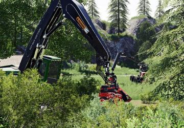 John Deere 959MH Tracked Harvester version 2.0 for Farming Simulator 2019 (v1.6.0.0)