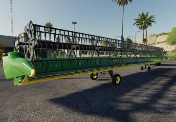 John Deere Draper 645 FD version 1.0.0.0 for Farming Simulator 2019