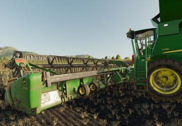 John Deere Draper 645 FD version 1.0.0.0 for Farming Simulator 2019
