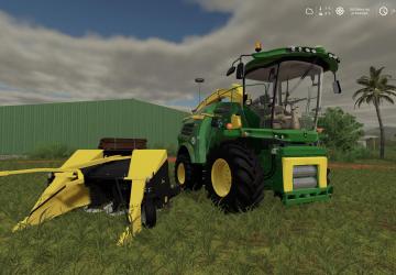 John Deere FB130 Poplar Cutter version 1.5 for Farming Simulator 2019 (v1.4х)