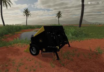 John Deere FB130 Poplar Cutter version 1.5 for Farming Simulator 2019 (v1.4х)