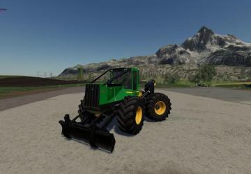 John Deere GIII Skidder version 1.0.1.6 for Farming Simulator 2019 (v1.4х)