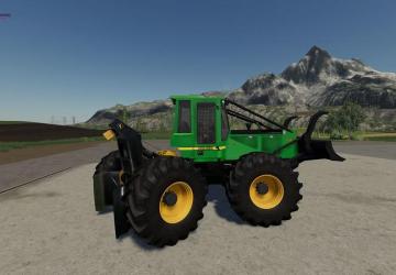 John Deere GIII Skidder version 1.0.1.6 for Farming Simulator 2019 (v1.4х)