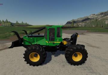 John Deere GIII Skidder version 1.0.1.6 for Farming Simulator 2019 (v1.4х)