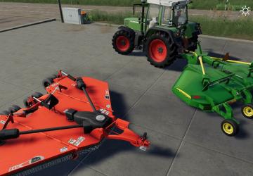 John deere HX 15 and RHINO 4155 version 1.0.0.0 for Farming Simulator 2019 (v1.4х)