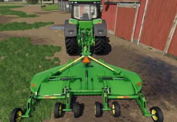 John deere HX 15 and RHINO 4155 version 1.0.0.0 for Farming Simulator 2019 (v1.4х)