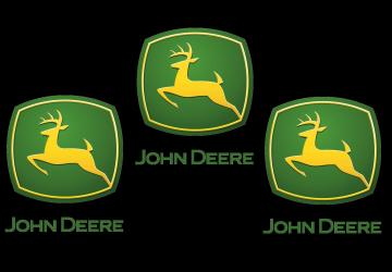 John Deere Logo Background version 1.0.0.0 for Farming Simulator 2019 (v1.5.х)